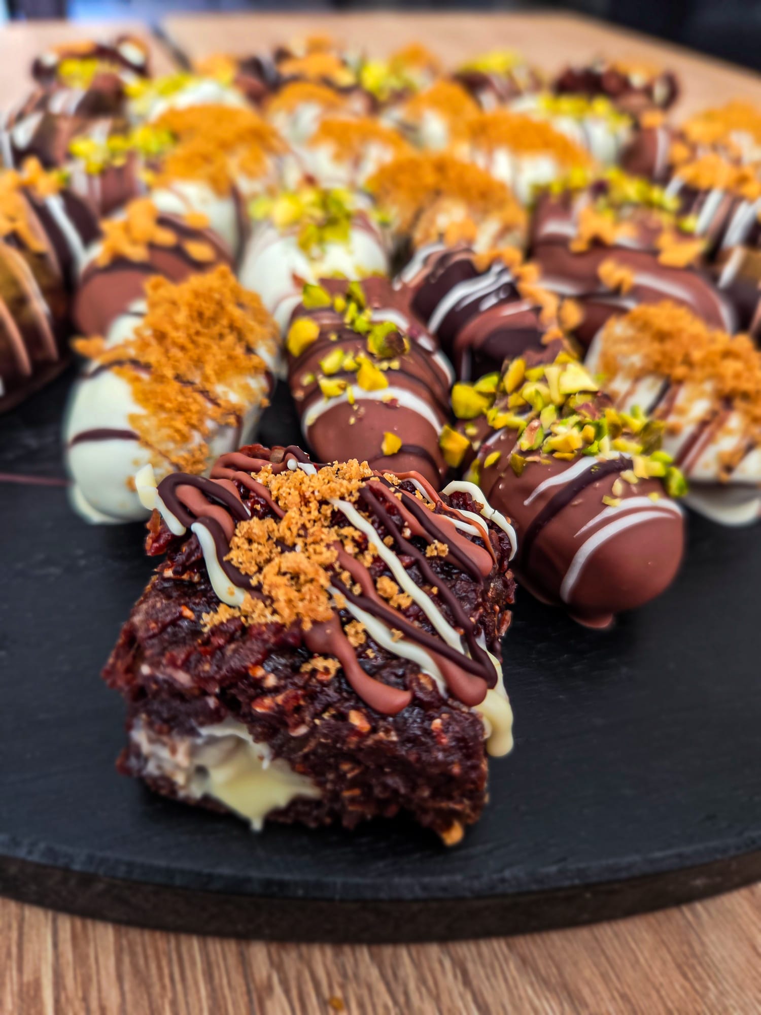 Double Chocolate Dadelbrownie